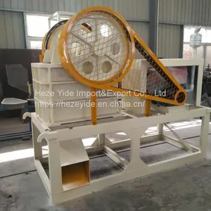 PE200x300 Small Stone Jaw Crusher for Laboratory With Diesel Engine thumbnail-4