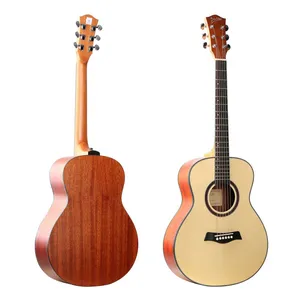 Deviser LS-120N Acoustic Guitar 36 Inch High Quality OEM Guitar Made in China Wholesale Cheap Price thumbnail-1