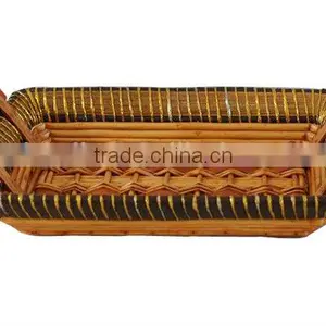Flat Woven Basket thumbnail-1