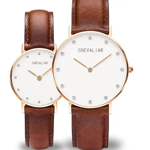 Stainless Steel Ultrathin Women Watches Man Fashion Quartz Watch thumbnail-1