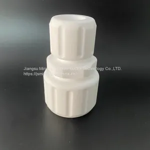 Water Repellency Corrosion Resistance White Virgin PTFE Straight Union Reducer 1 thumbnail-4