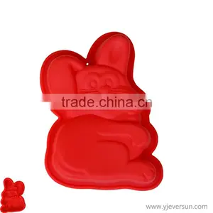 Funny Animal Shapes Silicone Baking Moulds Mini Silicone Baking Mould 100% Food Grade Material thumbnail-1