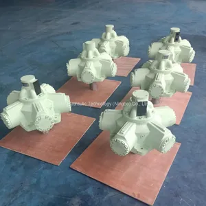 Two Speed Dual Displacement Staffa Kawasaki Hmc080/125/200/270/325 Radial Piston Hydraulic Motor thumbnail-5