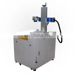 Fiber Laser Cutting Machine for Sale Silver Sigaret Box Iphone Back Case Watch Portable Fiber Laser Marking Machine Price thumbnail-1
