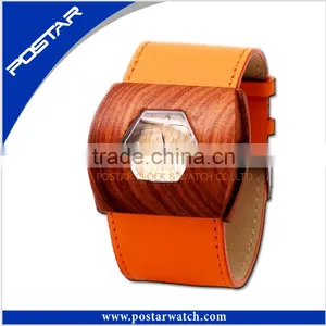 Custom Logo OEM Wood Watch Automatic Mechanical Wood Watches thumbnail-1