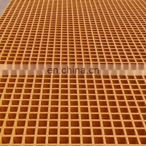 Factory Supply Non-slip Plastic FRP Walkway Grating for Car Wash Grate Floor thumbnail-2