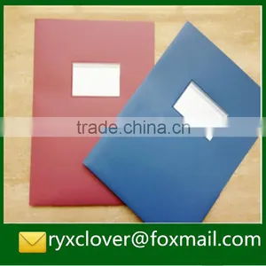Factory Wholesale A4 Size PP Plastic Folders With Pocket thumbnail-2