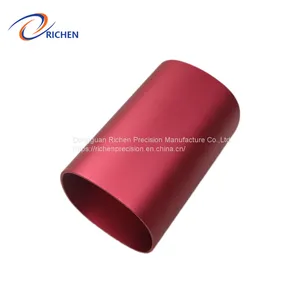 Red Color Anodized Customized OEM Precision CNC Turning Machining Components thumbnail-5