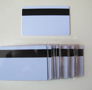 2023 Good Quality Hico Magnetic Strip White/blank IC Card Factory thumbnail-1