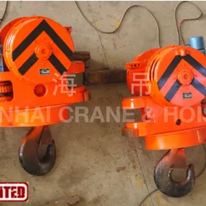 Electric Rotary Crane Hook Block Special Lifting Devices Electric Crane Lifting Hook thumbnail-2