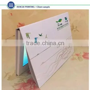 Output Interface Type DVI 2016 China Business Gift Paper Crafts Lcd Video Brochure Card thumbnail-2