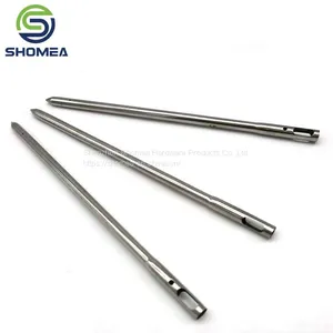 SHOMEA Customized Thin Wall 304/316 Stainless Steel Cut Slot Medical Temperature Probe thumbnail-2