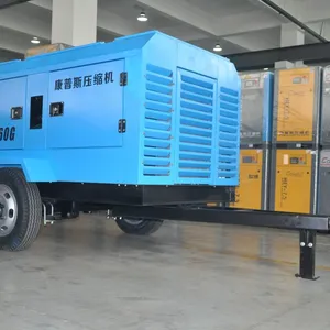 12Bar Screw Diesel Air Compressor 423cfm Air Compressor Diesel Portable Mining Air Compressor Diesel Engine thumbnail-2