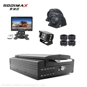 Vehicle CCTV Camera Video Recorder 9 Channel Wireless 4G Mdvr WiFi Mobile DVR thumbnail-4