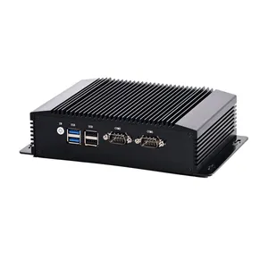 Industrial Mini PC N100 2HDMI 1DP Display 2COM RS232 for AI/Digital Signage/Factory Automation Use thumbnail-2