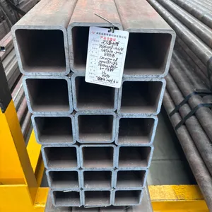Carbon Steel Cold Drawn Heat Treatment Rectangular/Square Pipe Hollow Section thumbnail-1