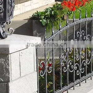 Wrought Iron Artistic Fence for Sales thumbnail-4