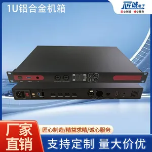 Aluminum Chassis Efficiently Heat Dissipation Electronic Components Installation Box 1U Chassis thumbnail-3