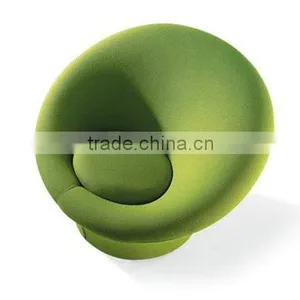 Unique Design Waiting Room Fiberglass Mushroom Chairs thumbnail-3