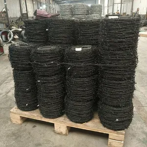 Galvanized Barbed Wire Mesh Stainless Steel Barb Wire Fence Roll thumbnail-5