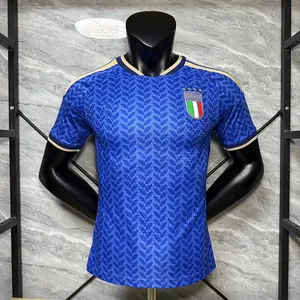 2627 Italy Home Player Version Jersey, Same Style Short-Sleeve Football Shirt for World Cup in USA, Canada, and Mexico thumbnail-1