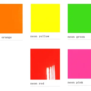 Neon Colors Polyester Powder Paint Electrostatic Powder Coating thumbnail-1