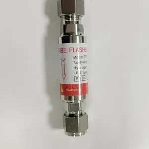High Pressure Inline Flashback Arrestor for Acetylene Hydrogen LPG Gas Systems thumbnail-3