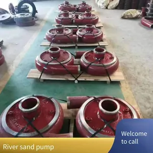 ah Fraction Slurry Pump, Horizontal Mining Sand Suction Pump, Fine Sand Recovery Pump, River Sand Pumping Pump thumbnail-5