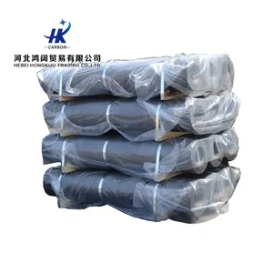 High Conductivity Carbon Graphite Electrode for Electric Arc Furnace Steel Mill Smelting thumbnail-3