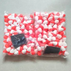 Red White EVA Big Belly Slip Float High Load Long Cast Fishing Bobber thumbnail-4