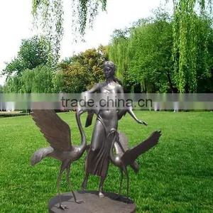 Bronze Garden Sculpture Garden Sculptures For Sale Outdoor Sculpture thumbnail-5