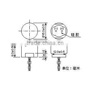High Quality Waterproof Ultrasonic Sensor NU40B15TR-2 thumbnail-2