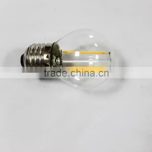 2016 New Product Hot Selling! G45 Led Lamp 2w E14 220v-240v Dimmable Led Filament Bulb With CE&RoHS 2Years Warantty thumbnail-4