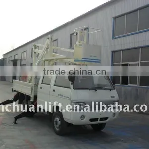 High Quality Vehicular Self-propelled Articulated Work Platform/hydraulic Vehicle Mounted Boom Lift Platform thumbnail-2