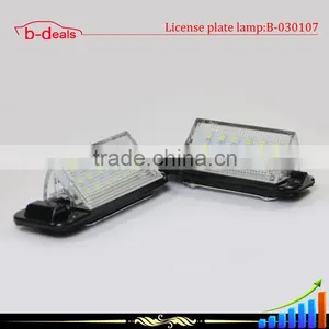 3528 SMD 18 LEDs Car License Light Led Lamp Plate LED Light Lamp for Bmw E36 thumbnail-3