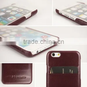 Hot Selling Slim Genuine Leather Mobile Phone Case for Iphone 6s thumbnail-6