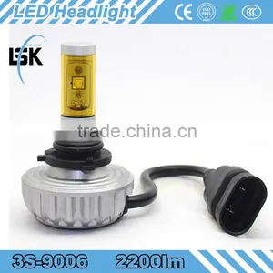 2015 Newest High Brightness Light 3000LM 12v 3s Cr-ee Led Headlamp for All Cars thumbnail-1