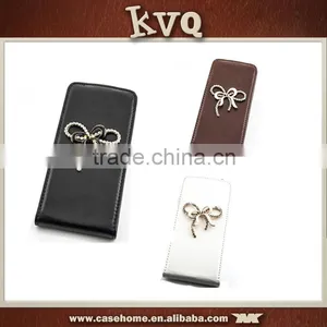 for ZTE Z819 New Luxury Bow Design Flip Wallet Style Case Bling Cover Case thumbnail-1