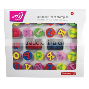 Alphabet Foam Stamp Set thumbnail-1