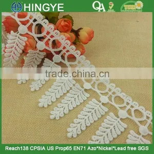 2015 New Arrive Cotton Emboridery Lace for Ladies Dress -- H1663 thumbnail-1