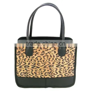 Fashion Patchwork Leather Bible Case / Ladies Bag / Patch Leather Bag thumbnail-1