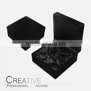 High Gloss Piano Black Wooden Perfume Bottle Box Quality Choice thumbnail-1