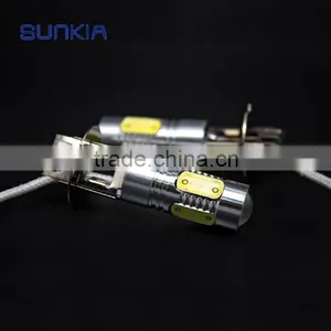 6000k 12v LED H3 Fog Lamp 7.5w White Car Auto Replacement Bulb DRL Daytime Running Light Super Great thumbnail-1