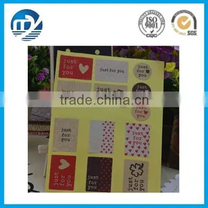 Custom Design Adhesive Paper Label Printing Cmyk Color thumbnail-1