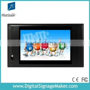 Wall Mounted 10 Inch Lcd Advertising Display Media thumbnail-1