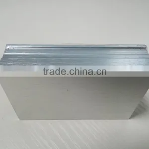 Brush Anodized Silver Finish Extruded Aluminum Profile thumbnail-2