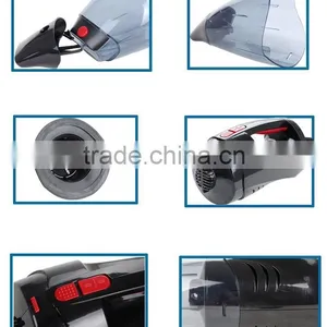 Portable Powerful 12v Wet Dry Vacuum Cleaner Car LED Air Compressor Quality Choice thumbnail-5