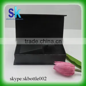 30ml Frosted Black Glass Dropper Bottle With Paper Tube Packaging thumbnail-4