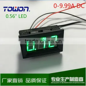 LED DC0-9.99A Digital Panel Ammeter AMP Ampere Meter With Internal Shunt thumbnail-1
