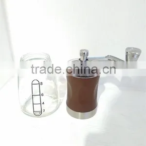 Manual Coffee Bean Grinder With Stainless Steel Handle thumbnail-2